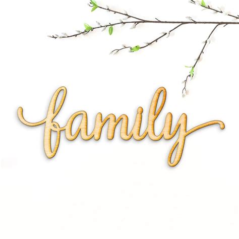 family script word wood sign wood sign art gallery wall etsy