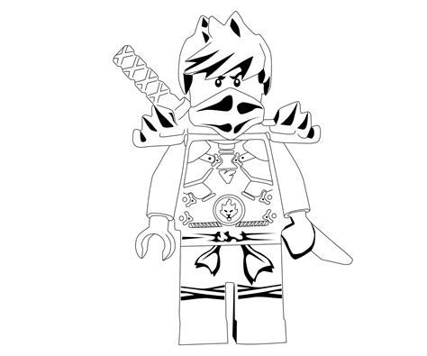 ninjago kai coloring pages   printable images   finder