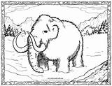 Mammoth Coloring Woolly Pages Age Wooly Ice Kids Print Social Color Facts Studies Stone Printables Drawing Draw Printable Clipart Getcolorings sketch template