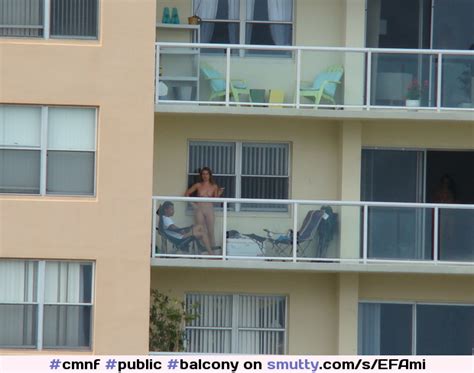 public balcony voyeur cmnf