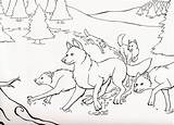 Coloring Wild Dog Pages Getdrawings Drawings 469px 21kb Things Kratts Wolf sketch template