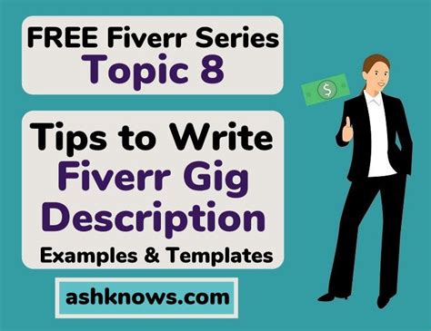 write  gig description  fiverr sample templates