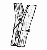 Clipart Clothes Pegs Peg Clipground sketch template