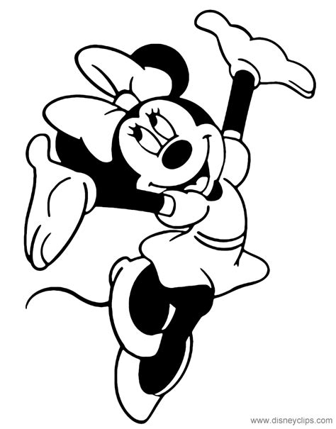 minnie mouse coloring pages disney coloring book