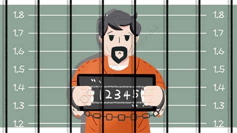 doodle illustration  fight criminal prisoners graffiti illustration