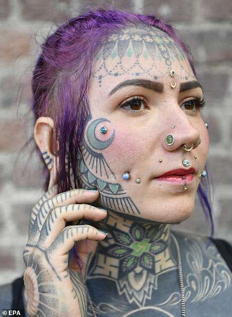 trendy facial piercing tattoo xxx porn
