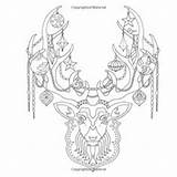 Johanna Basford Christmas Coloring Books Adults Pages Book Adult Amazon Colouring Color Festive sketch template