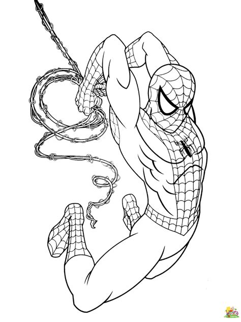 spiderman   july spiderman coloring pages  kids catch