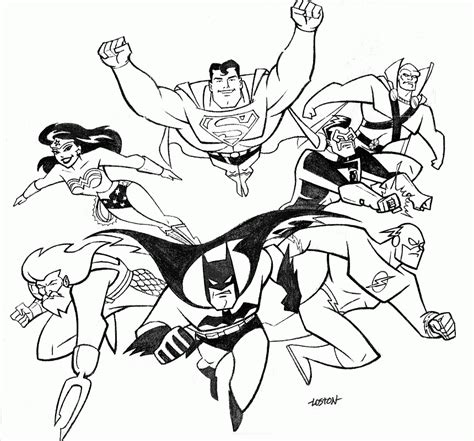 dc super friends coloring pages coloring home