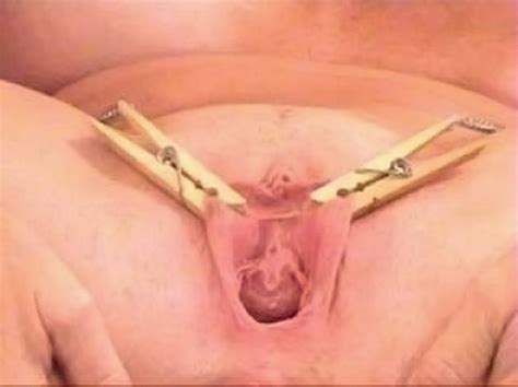 clothespins for pussy play bdsm torture pics