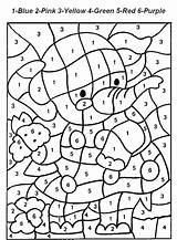 Number Coloring Pages Color Printable Numbers Getcolorings sketch template