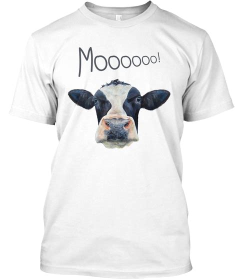 Cow Says Moo Cow Face T Shirt – Customize Your Style With Own T Shirt