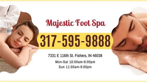 majestic foot spa massage therapist  fishers