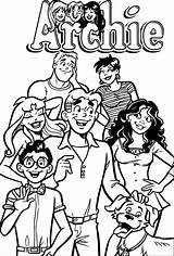 Coloring Archie Conclusion Issue Wecoloringpage Pages sketch template