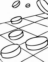 Checkers Coloring Pages Checkered Flag Kids Getcolorings Color Printable Popular Template sketch template