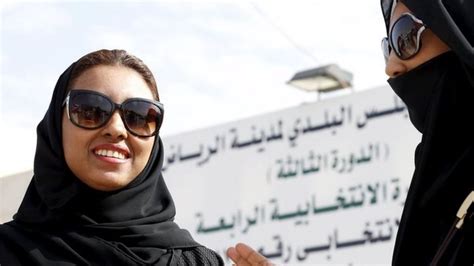 in pictures saudi women in historic vote bbc news