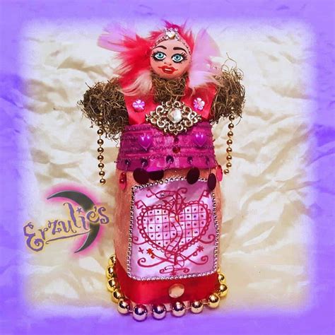 erzulie s voodoo voodoo veve dolls for erzulie freda ~ love and passion