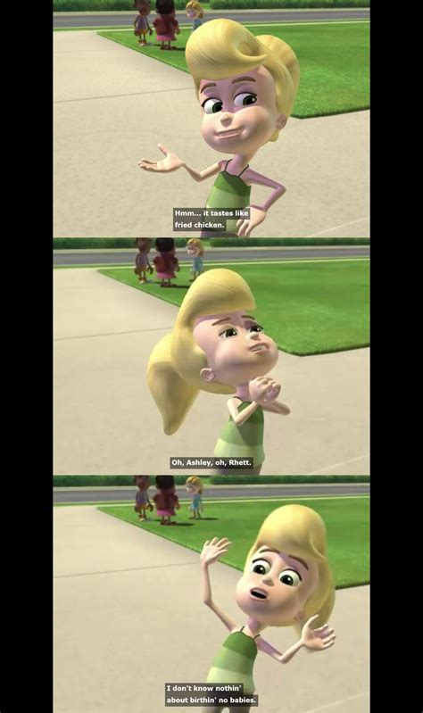 From The Book Gum Scene In Jimmy Neutron The Adventures