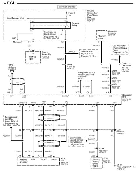 honda odyssey navigation wiring diagram wiring diagram