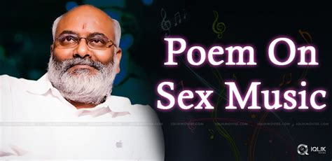 Poem On Keeravani S Sex Music