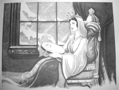 snow white s biological mother from official disney book disney