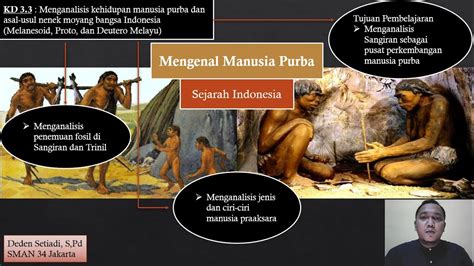 sejarah peminatan kelas  manusia purba indonesia  dunia youtube