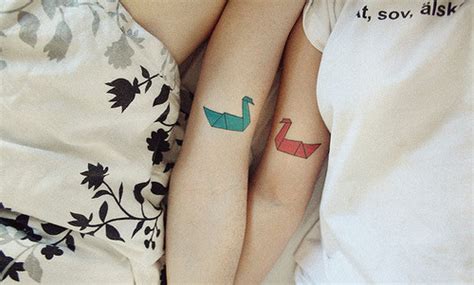 Cranes Lesbian Origami Svenska Tattoo Image 72806 On