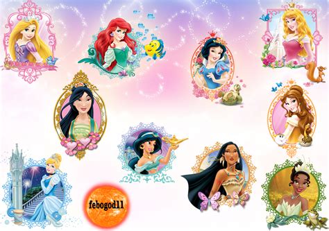 Disney Princess Faces By Febogod11 On Deviantart