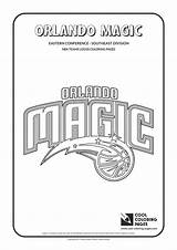 Nba Pages Magic Orlando Coloring Logos Logo Teams Basketball Team Cool Miami Heat Template sketch template