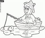 Pesca Colorear Bote Barco Remos Malvorlagen Pescador Desenho Botes Recreativa Ruderboot Peixe Angeln Colorearjunior Remo Tablero Fischer sketch template