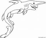 Goblin Shark Automat sketch template