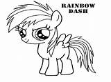 Rainbow Pages Coloring Dash Print Baby Getcolorings Strange sketch template