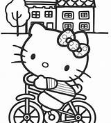 Hello Kitty Coloring Pages Skateboard sketch template