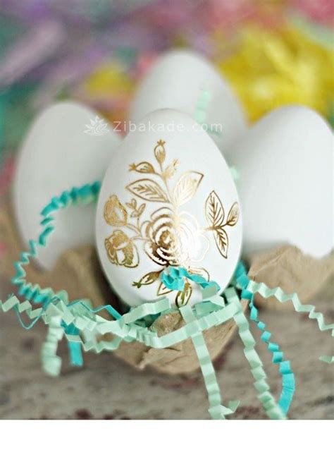 امسال تخم مرغ های عید را جور دیگر تزیین کنیم زیباکده