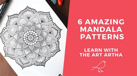 mandala art  beginners   easy mandala patterns youtube