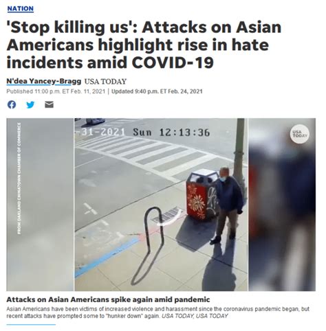 Western Media Incite Anti Asian Racism When They Join In