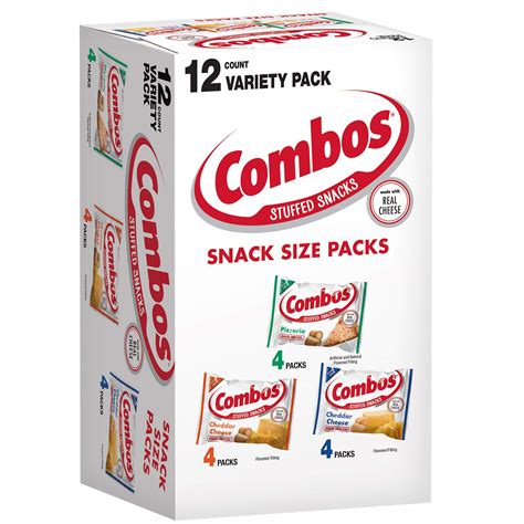 combos baked snacks variety pack  pack