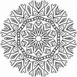 Mandala Coloring Pages Printable Adults Complex Adult Abstract Designs Color Kids Print Mandalas Getcolorings Pixabay Floral sketch template