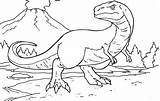 Coloring Kids Disimpan Dari Pages Dinosaurs sketch template