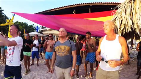 curacao pride beach party youtube