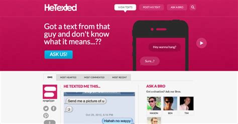hetexted website decodes dating texts and messages pictures