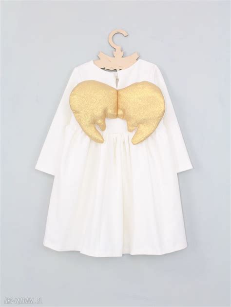 noeli sukienka ze skrzydlami angel nietuzinkowe dla dziecka