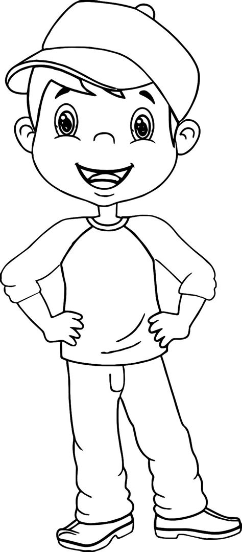 cartoon coloring sheets  boys thekidsworksheet