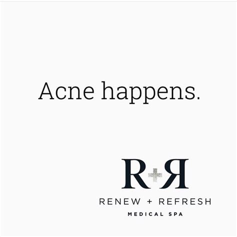 renew refresh medical spa  instagram acne
