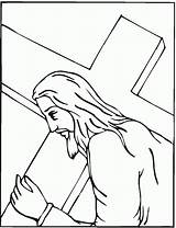 Colorir Desenhos Paasverhaal Eucharist Jezus Kleurplaten Voorjou Prorege Pasen Goede sketch template