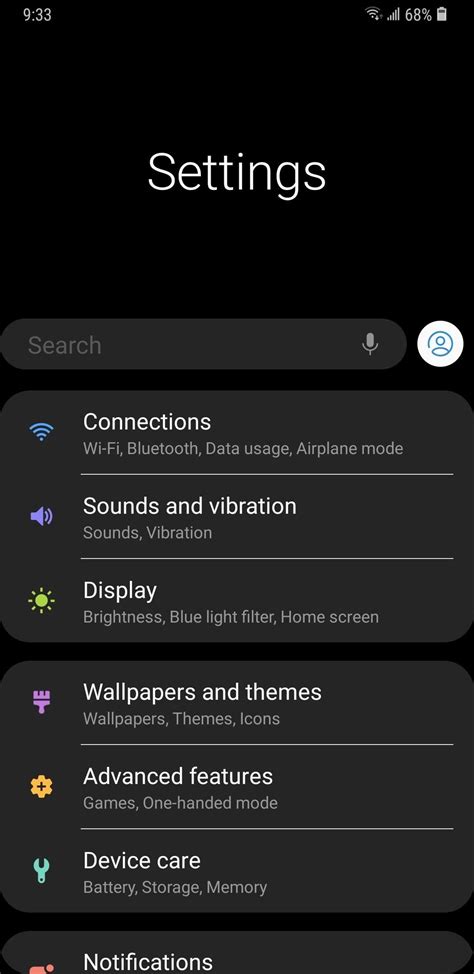 heres whats    settings menu  samsungs  ui android gadget hacks