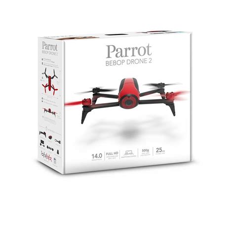 amazoncom parrot bebop  red cell phones accessories drone package drone bebop