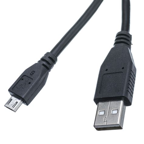 ft black micro usb  cable type   micro