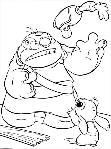 lilo  stitch coloring pages