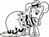 Coloring Pages Pony Little Rarity Unicorn Apple Jack Color Getcolorings Printable Colorings Print Getdrawings Lil sketch template